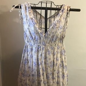 H&M flowy summer dress - cream